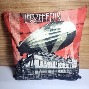 Led Zeppelin Mothership Cushion Pillow Cover Zipper Close Retro